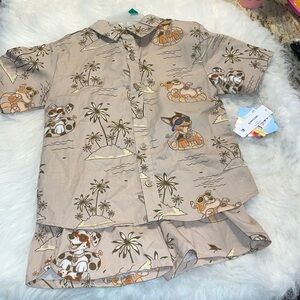 Paw patrol shirt and short set